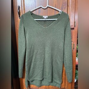 Merona Forest Green Knit Top